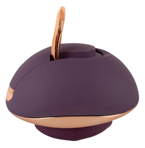 Belou Rotating Vulva Massager Fioletowy - Stymulator z 2 silnikami