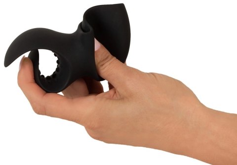 Couples Choice Masażer z 3 wymiennymi końcowkami czarny 21,5 cm