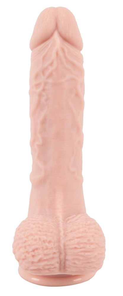 Medical Silicone RC Vibrator 21cm - obracający się, wodoodporny, silikon