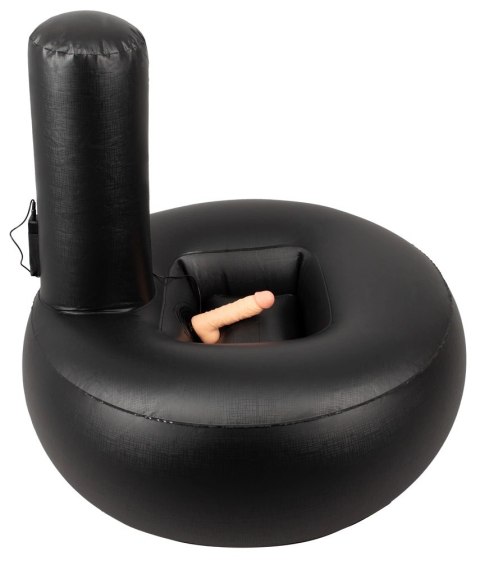 NMC Vibrating Lust Thruster poduszka pneumatyczna czarna z pilotem