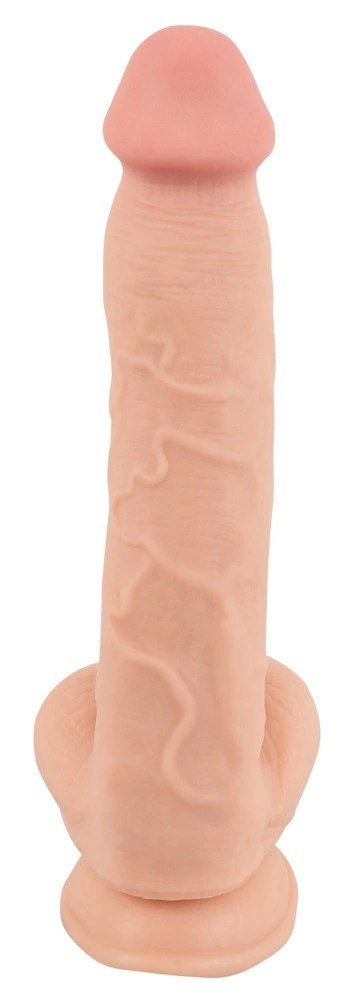 Nature Skin Model L Elastyczne Dildo 24,7 cm z Ruchomą Powłoką TPE