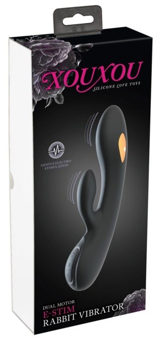 XOUXOU JOLT Rabbit - model z elektrostymulacją i dwoma silnikami, 20,5 cm