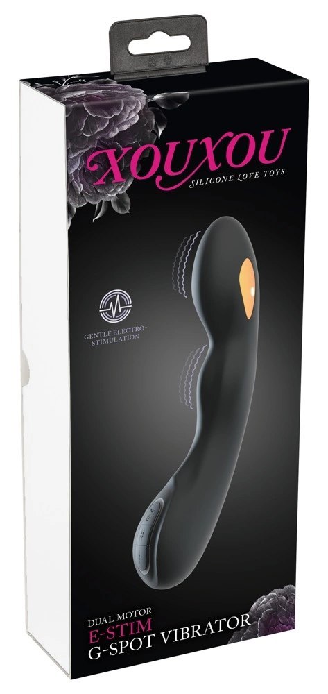 XOUXOU JOLT Vibrator Model G z Elektrostymulacją, Wodoodporny, 20,2 cm
