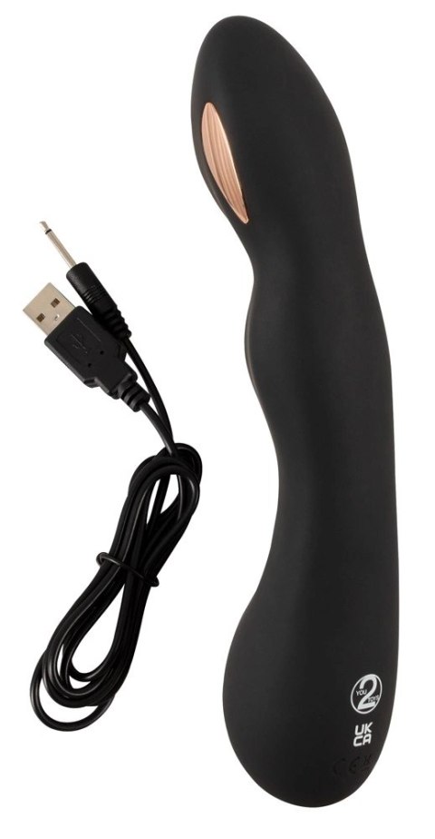 XOUXOU JOLT Vibrator Model G z Elektrostymulacją, Wodoodporny, 20,2 cm