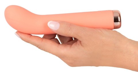 Peachy Mini G-Spot Wibrator USB, silikonowy, pomarańczowy, 16,5 cm