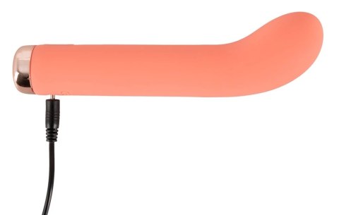 Peachy Mini G-Spot Wibrator USB, silikonowy, pomarańczowy, 16,5 cm