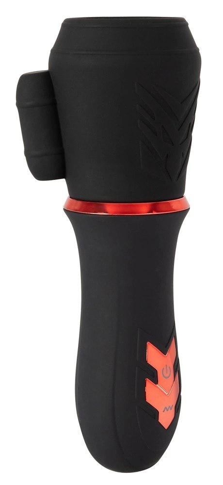 Rebel Glans Machine Intymna 2 Silniki 10 Trybow Wibracji 17 cm