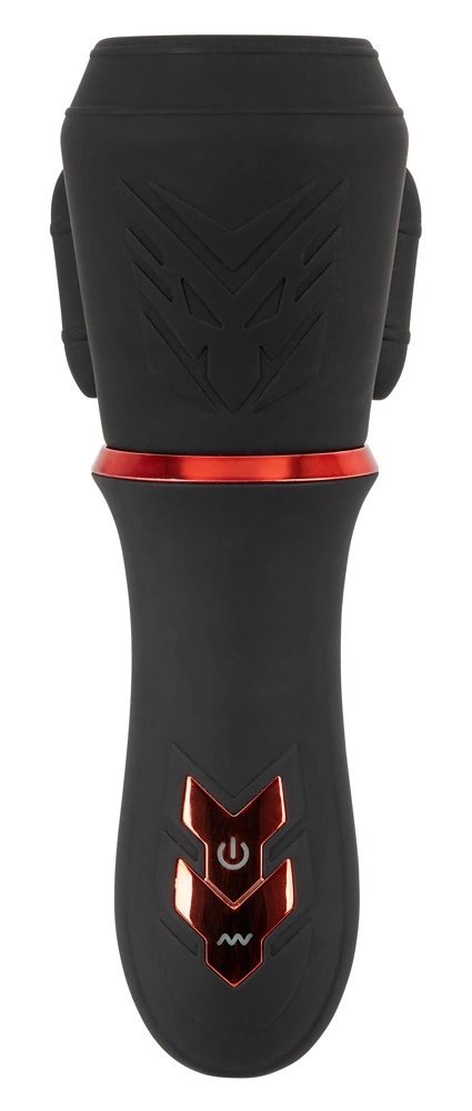 Rebel Glans Machine Intymna 2 Silniki 10 Trybow Wibracji 17 cm