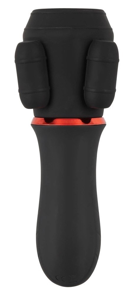 Rebel Glans Machine Intymna 2 Silniki 10 Trybow Wibracji 17 cm