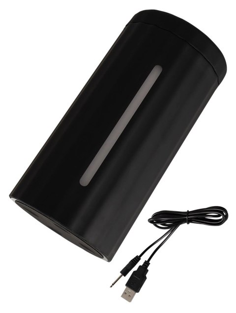 Rebel Handy Blow Job Model z 2 silnikami i funkcją podgrzewania, czarny