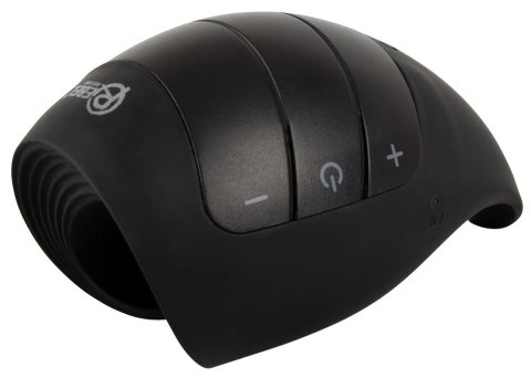 Rebel Intimate System czarny - urządzenie z 10 trybami wibracji 13 cm