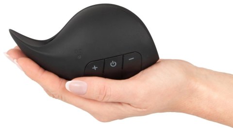 Rebel Intimate System czarny - urządzenie z 10 trybami wibracji 13 cm