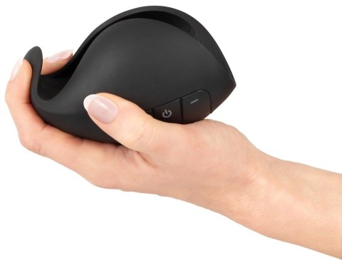 Rebel Intimate System czarny - urządzenie z 10 trybami wibracji 13 cm