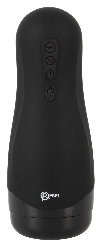 Rebel Model 3w1 - Intymna Maszyna Podgrzewana, 3 Tryby, 26 cm