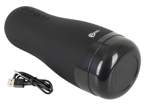 Rebel Model 3w1 - Intymna Maszyna Podgrzewana, 3 Tryby, 26 cm