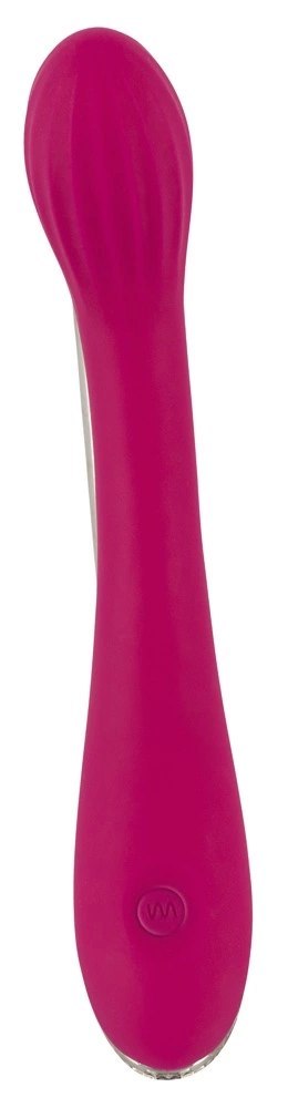 Sweet Smile G-Spot Violet - Wibrator zakrzywiony, 12 trybow, 20 cm