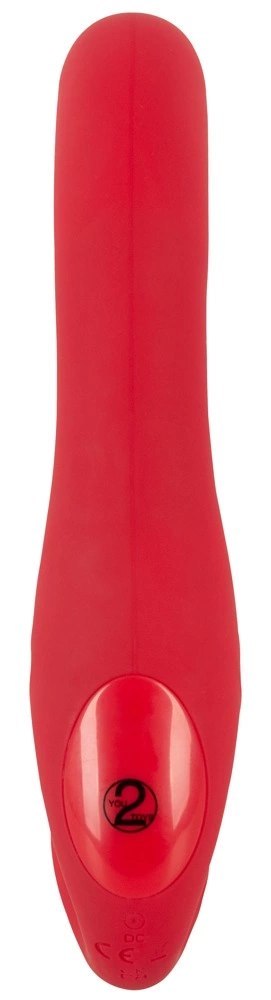 You2Toys RC 3 - Podwojny model silikonowy z pilotem, 19,1 cm