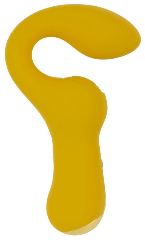 Your New Favorite Dynamiczny Wibrator Podwojny Żołty 18,4 cm USB