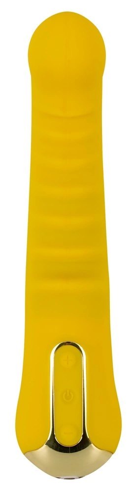 Your New Favorite Dynamiczny masażer G-Spot żołty, 10 trybow, 20 cm