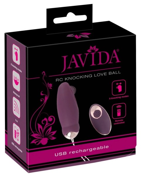 Javida Egg model 552702 silikonowe zdalnie sterowane, wodoodporne