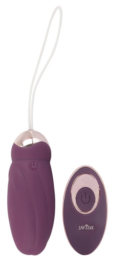 Javida Obrotowe Jajeczko Wibrujące z Pilotem Bezprzewodowym 18,5 cm