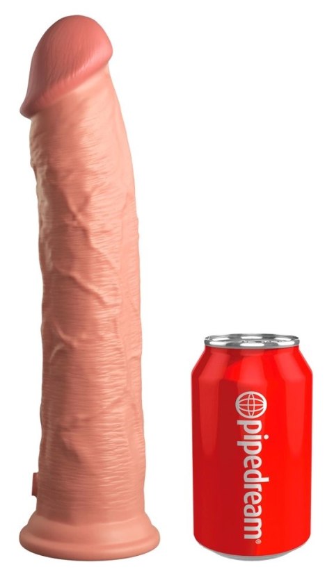 King Cock Elite Model 11" silikonowy z przyssawką jasny 28 cm