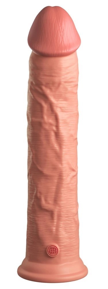 King Cock Elite Model 11" silikonowy z przyssawką jasny 28 cm