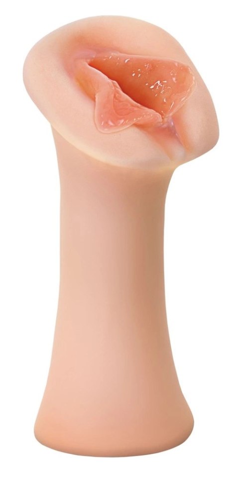 PDX Extreme Wet Pussies Luscious Lips - model intymny, Fanta-Flesh, 14 cm