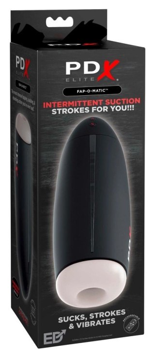 PDX Elite Fap-O-Matic 10 Trybow Wibracji - Automatyczna maszyna intymna