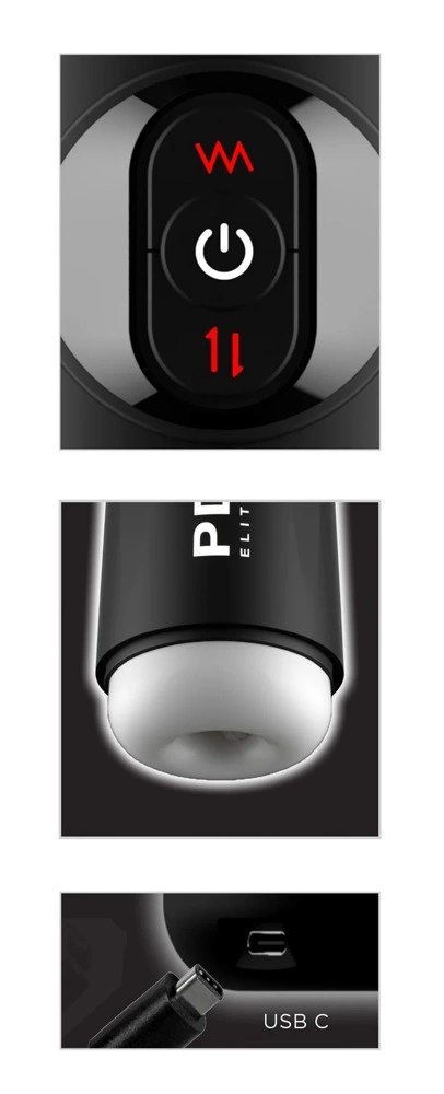 PDX Elite Moto Milker - automatyczna maszyna intymna z masażem i wibracjami