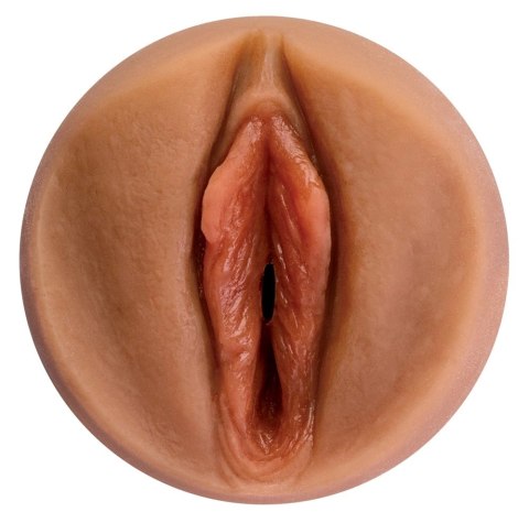 PDX Plug Shower Therapy Soothing Scrub - dyskretna maszyna intymna, tan