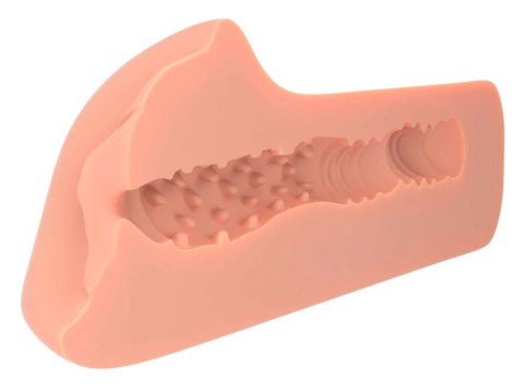 PDX Plus Model Fanta Flesh Poręczna Maszyna Intymna cielista 14,8 cm