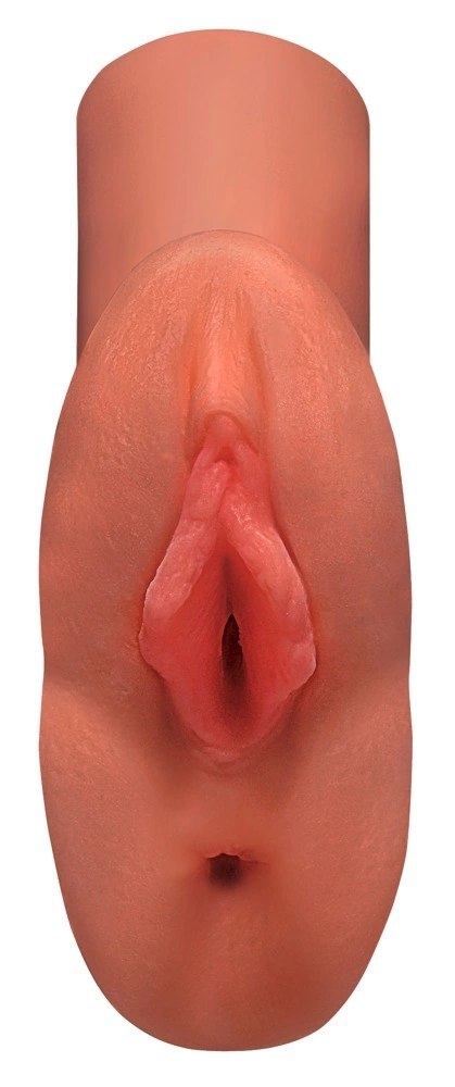 PDX Plus Model Intymny Fanta Flesh Karmelowy 2 Tunele 14,2 cm
