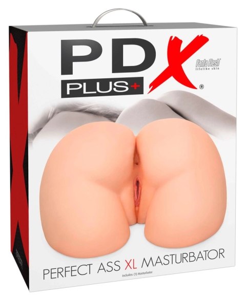 PDX Plus Perfect Ass XL - anatomiczny tors z elastycznego TPE, 5,7 kg