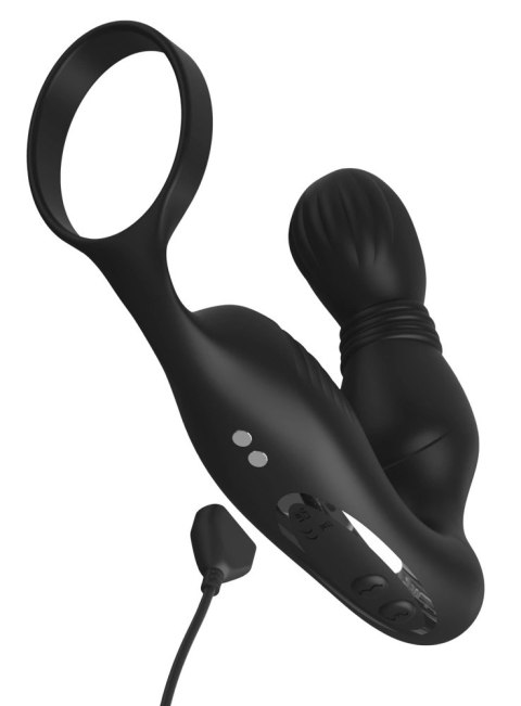 Pipedream Anal Fantasy Elite Pro P-Spot Milker silikonowy z pierścieniem