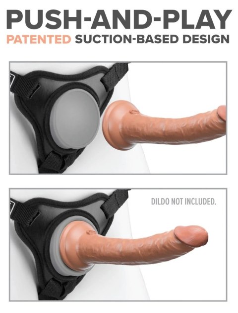 Pipedream Body Dock Elite Mini - Uprząż z regulacją, płyta dokująca 6,6 cm