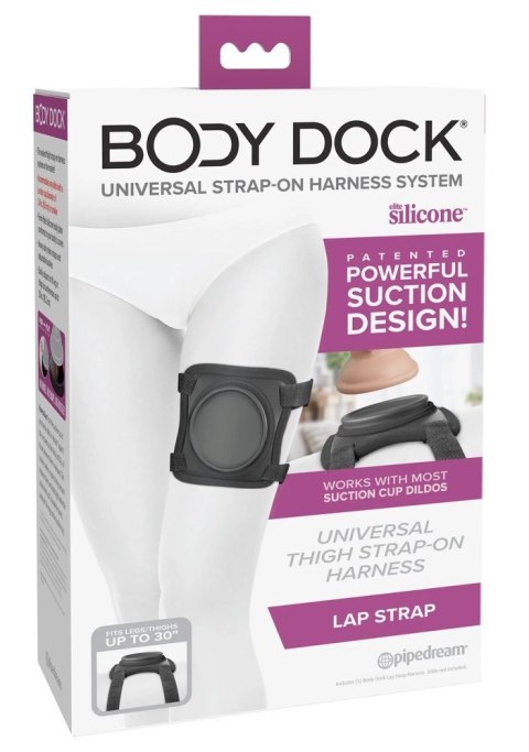 Pipedream Body Dock Lap Strap - System mocowania na udo, regulowany