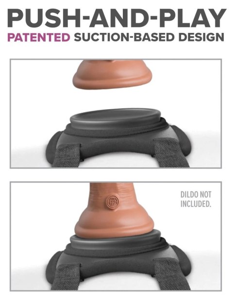 Pipedream Body Dock Lap Strap - System mocowania na udo, regulowany