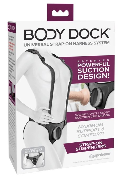 Pipedream Body Dock Strap-On Uprząż z Regulowanymi Szelkami 61-137 cm