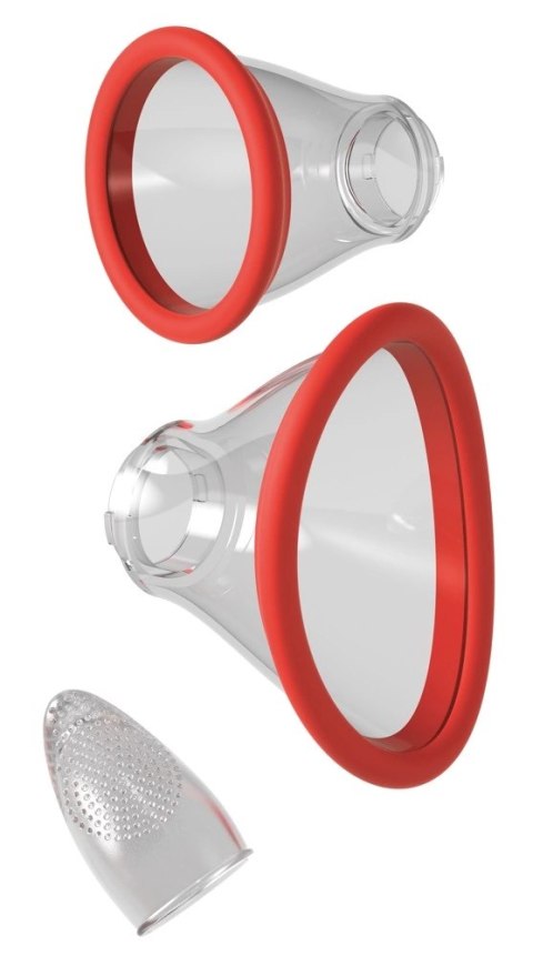 Fantasy For Her 3w1 - Wibrujący model z funkcją ssącą, fioletowy