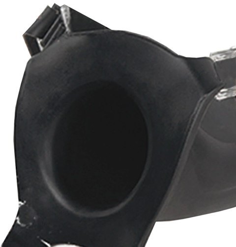 Fetish Fantasy Extreme Uprząż Strap-On silikonowa czarna 19 cm