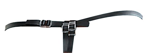 Fetish Fantasy Extreme Uprząż Strap-On silikonowa czarna 19 cm