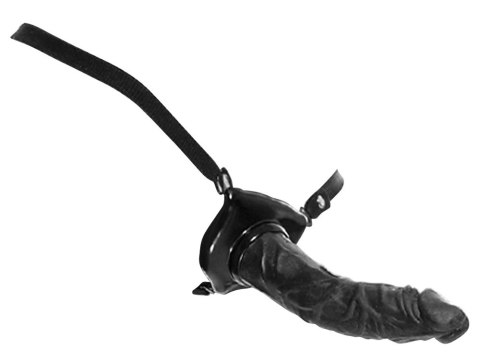 Fetish Fantasy Series Strap-On elastyczny 20 cm czarny regulowany