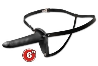 Fetish Fantasy Series Uprząż Pasek z akcesorium 15 cm czarna