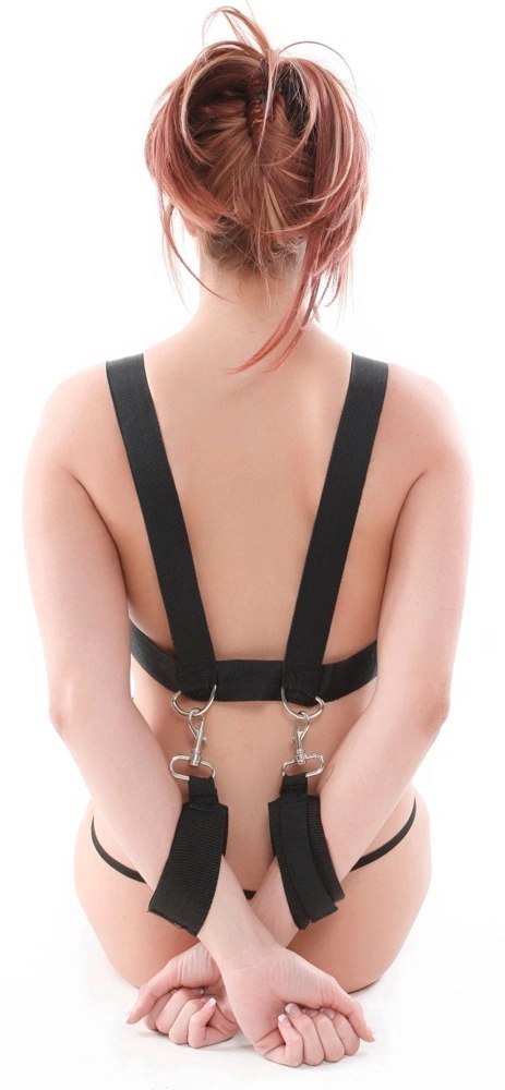 Fetish Fantasy Series Uprząż unieruchamiająca czarna regulowana