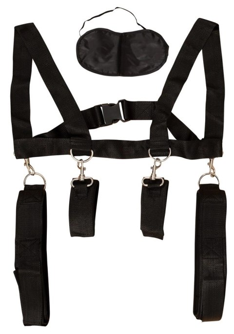 Fetish Fantasy Series Uprząż unieruchamiająca czarna regulowana