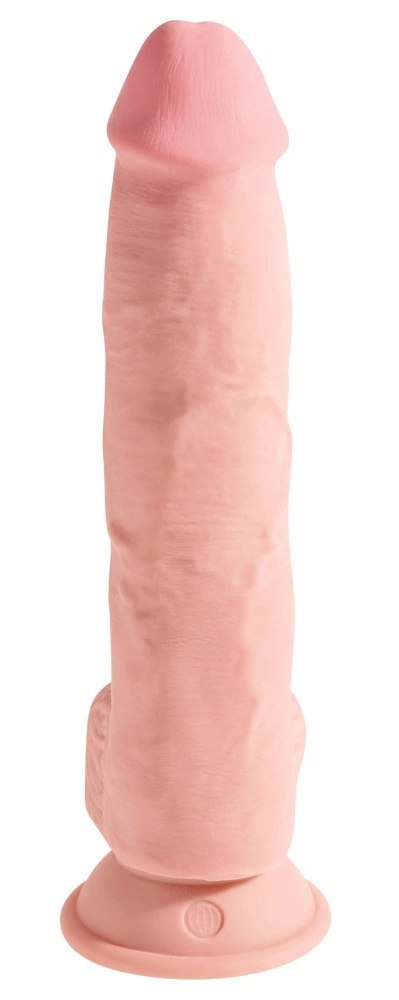 King Cock Plus Model 25 cm Jasny - anatomiczny kształt z przyssawką