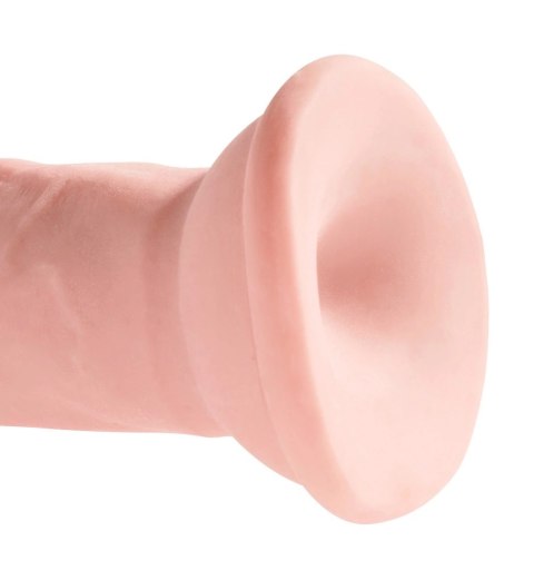 King Cock Plus Model 6" Triple Density Jasny TPE Przyssawka 15 cm