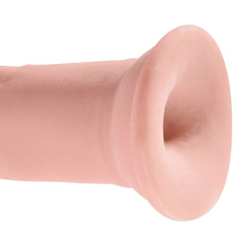 King Cock Plus model 23 cm jasny, elastyczny system z przyssawką