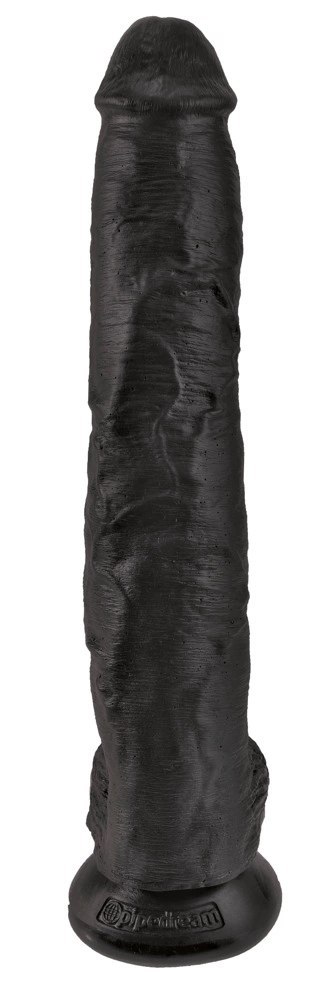 Pipedream King Cock model 36 cm czarny z przyssawką, PVC